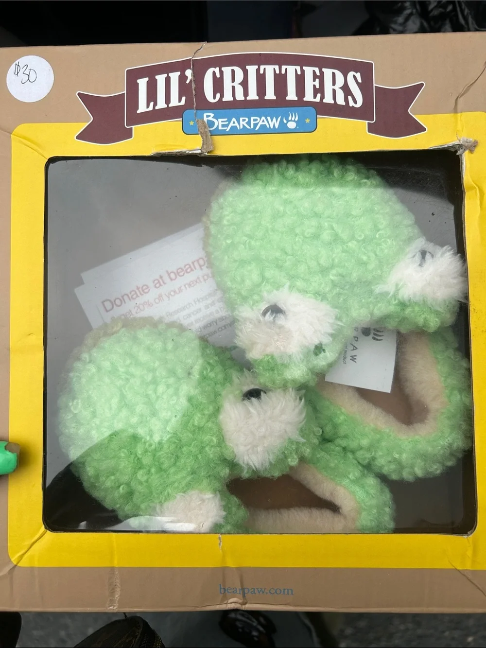 Bearpaw Lil Critters Toddler Slippers